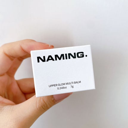 アッパーグロウマルチバーム/NAMING./リップバームを使ったクチコミ(4枚目)