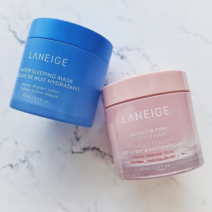 バウンシースリーピングマスク/LANEIGE/フェイスクリームを使ったクチコミ（3枚目）