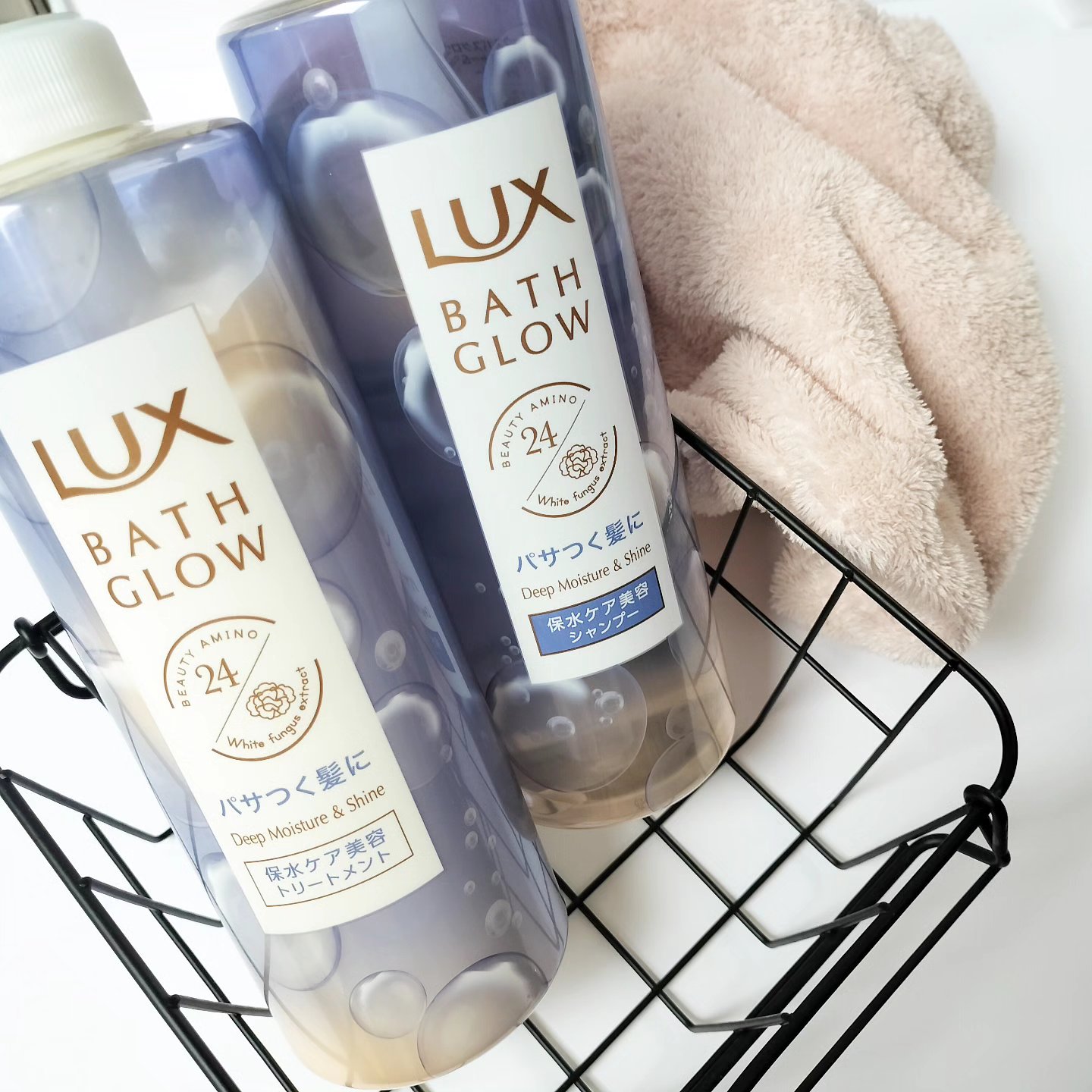 バスグロウ ディープモイスチャー&シャイン シャンプー/トリートメント/LUX/市販シャンプーを使ったクチコミ（2枚目）