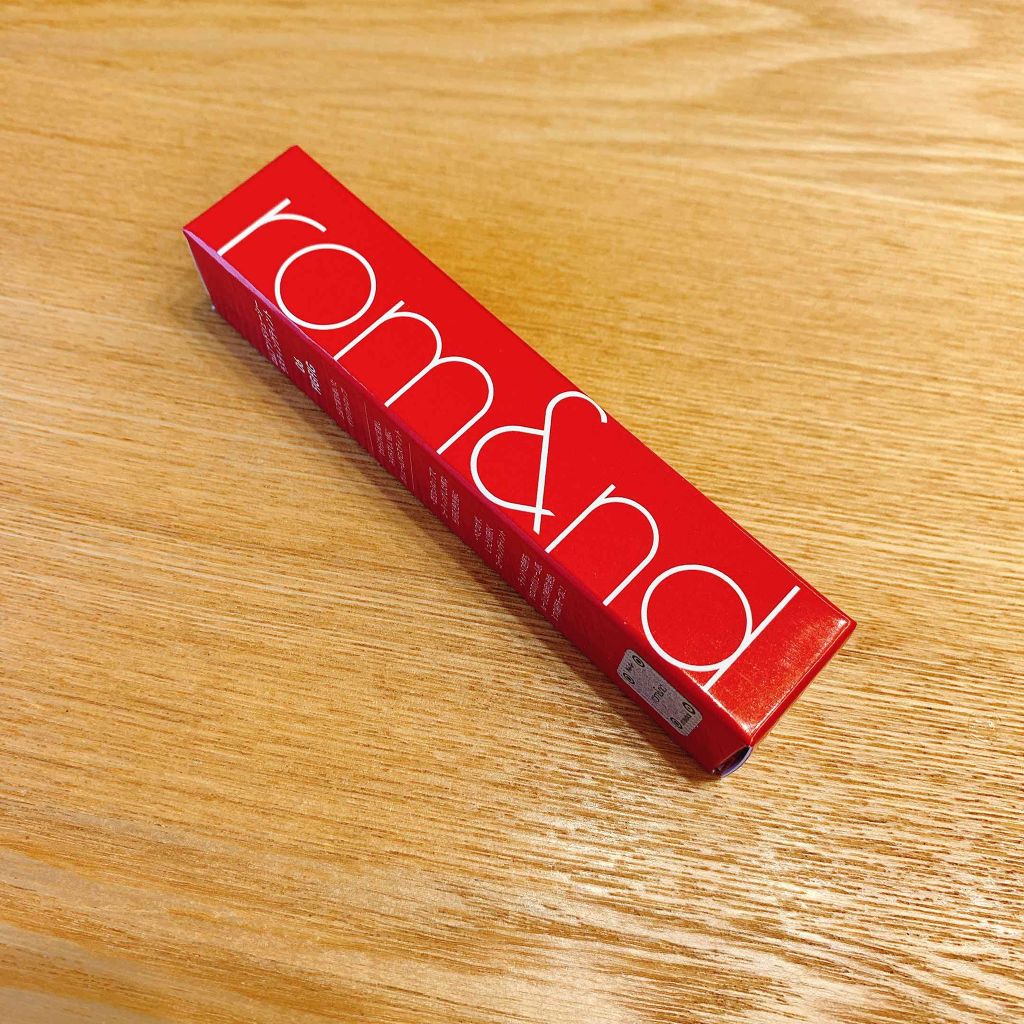 ジューシーラスティングティント/rom&nd/リップティントを使ったクチコミ（1枚目）