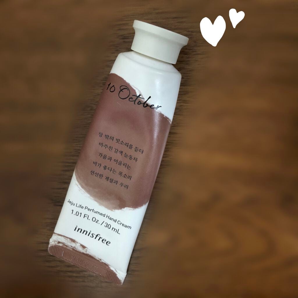 チェジュライフ パフュームド ハンドクリーム N/innisfree/ハンドクリームを使ったクチコミ(1枚目)