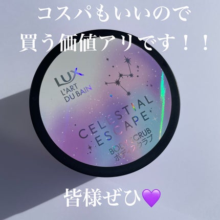 セレスティアルエスケープ ボディスクラブ /LUX/ボディスクラブを使ったクチコミ(6枚目)