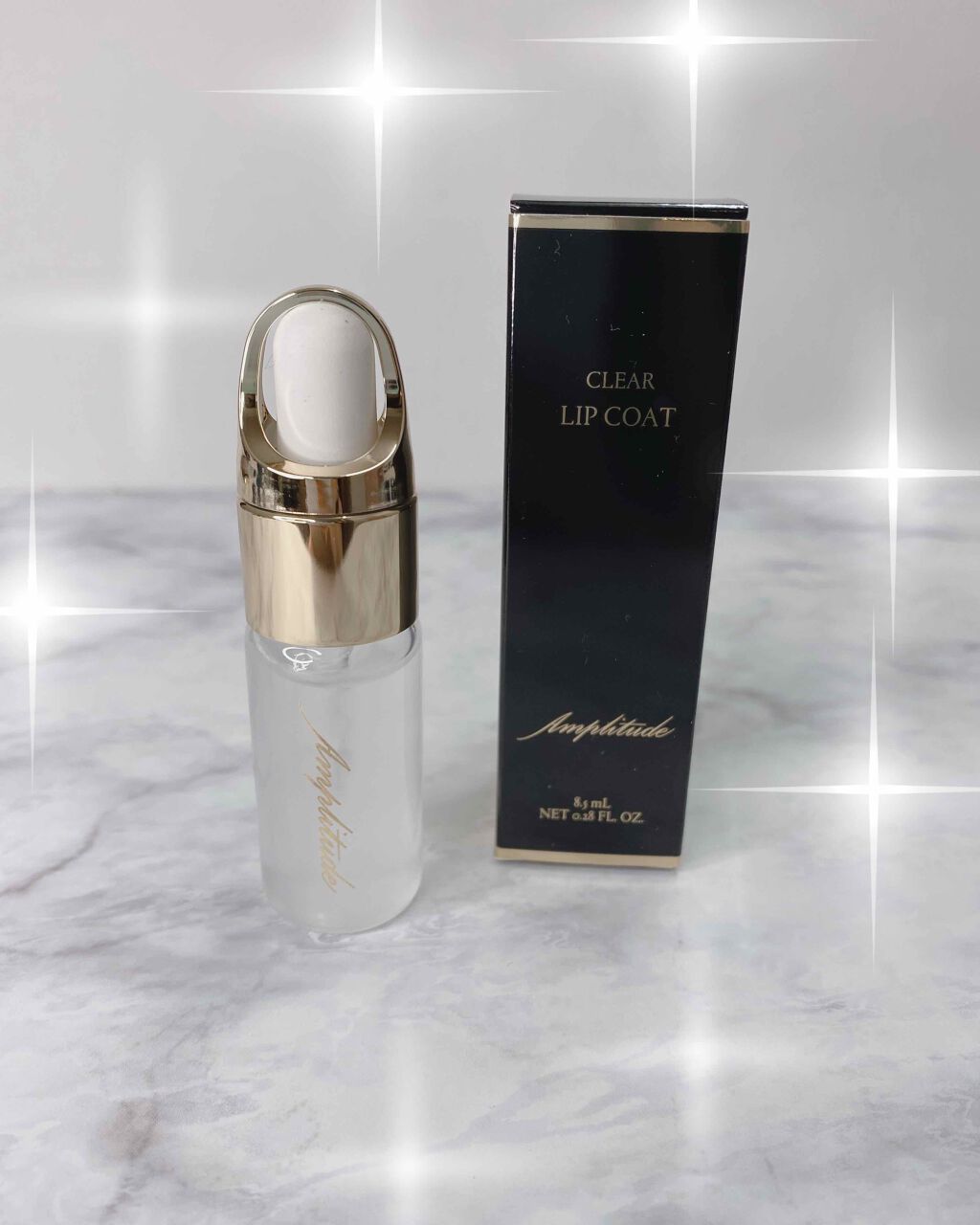 クリア リップコート/Amplitude/リップオイルを使ったクチコミ（1枚目）