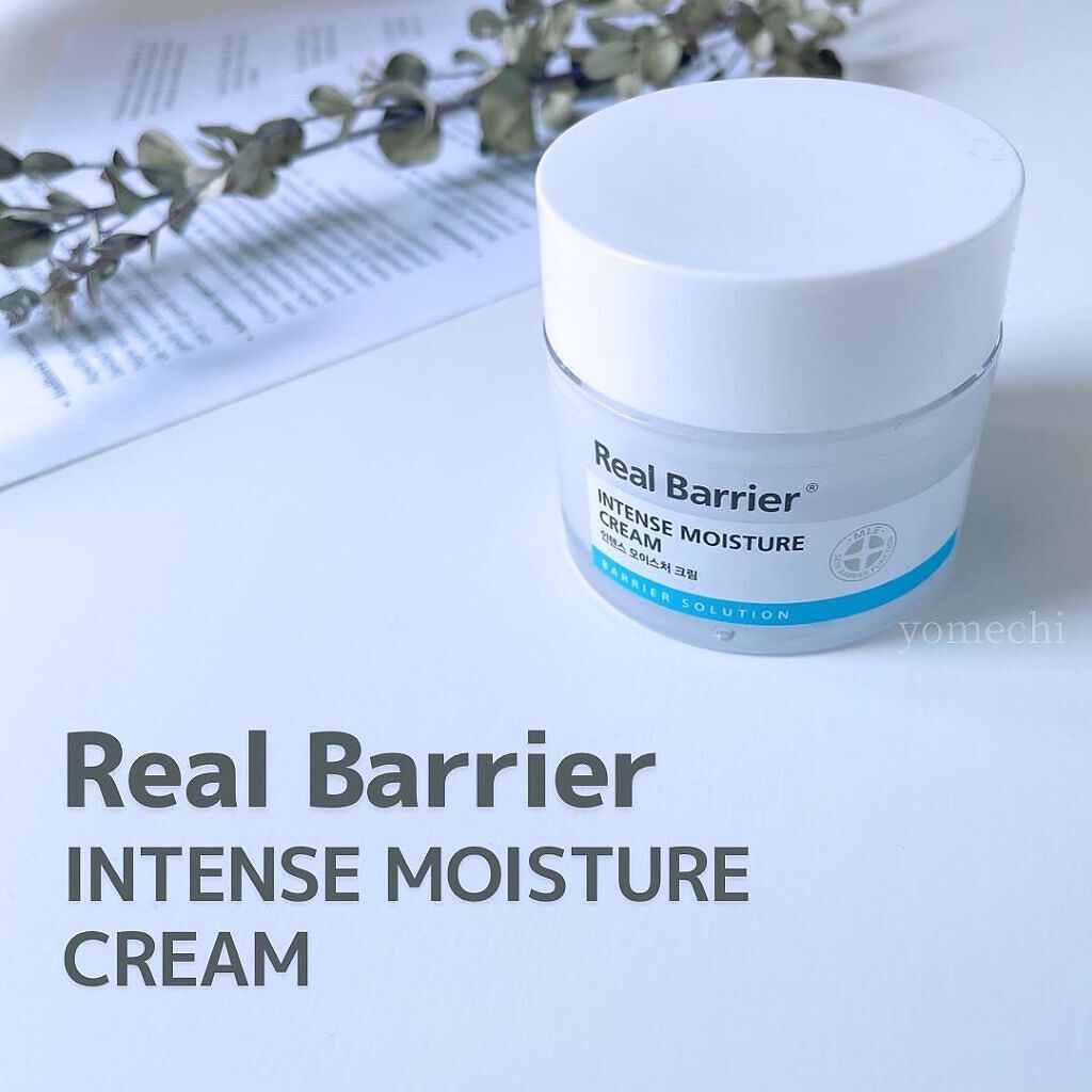 インテンスモイスチャークリーム/Real Barrier/フェイスクリームを使ったクチコミ（1枚目）