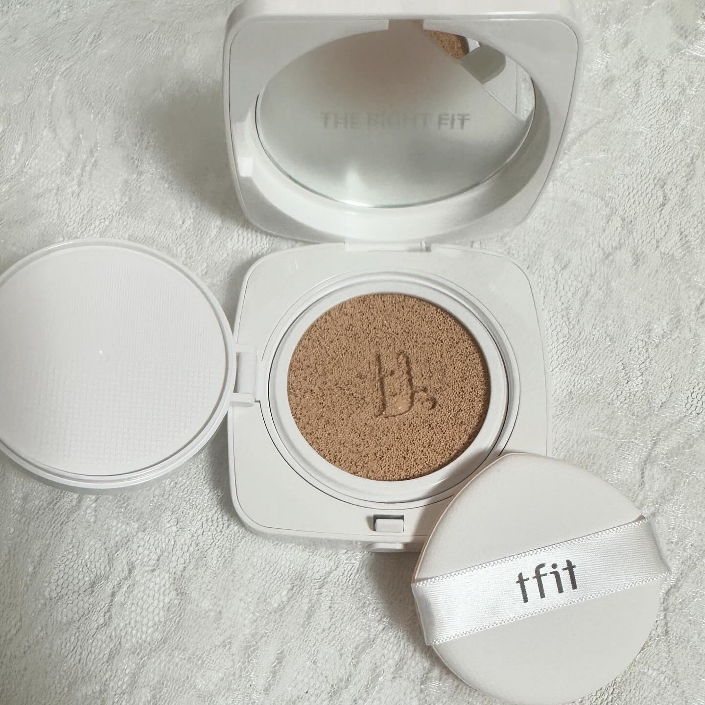 レイヤリングフィットカバークッションEX/TFIT/クッションファンデーションを使ったクチコミ（2枚目）