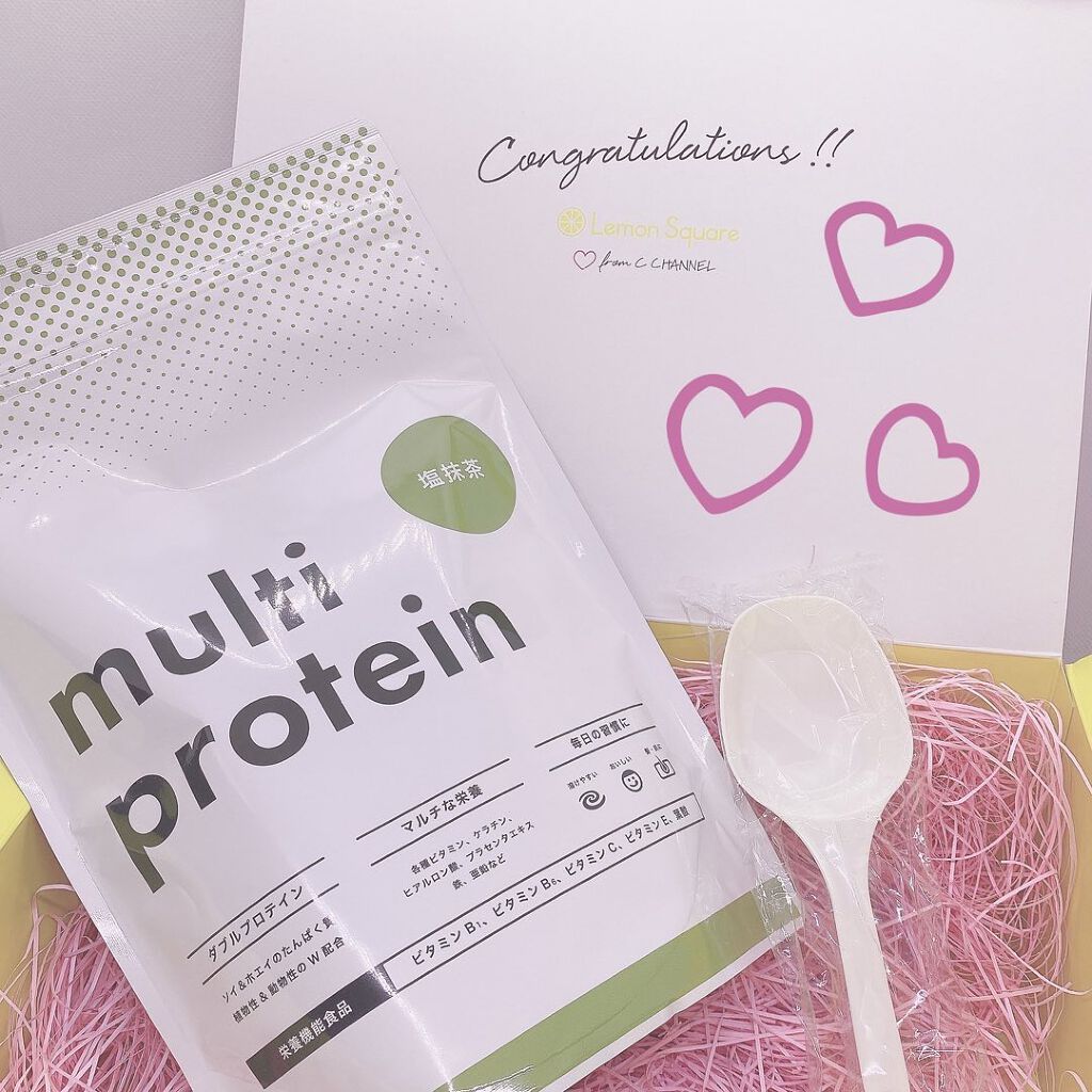 てぃ⋈コスメlover on LIPS 「.⋆⸜大人の女性のためのプロテイン美容食✨⸝⋆ ❤︎︎****..」(1枚目)