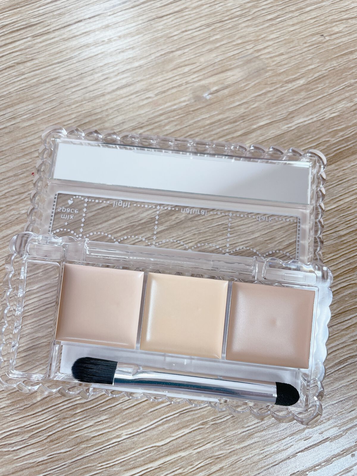 カラーミキシングコンシーラー/キャンメイク/パレットコンシーラーを使ったクチコミ（1枚目）