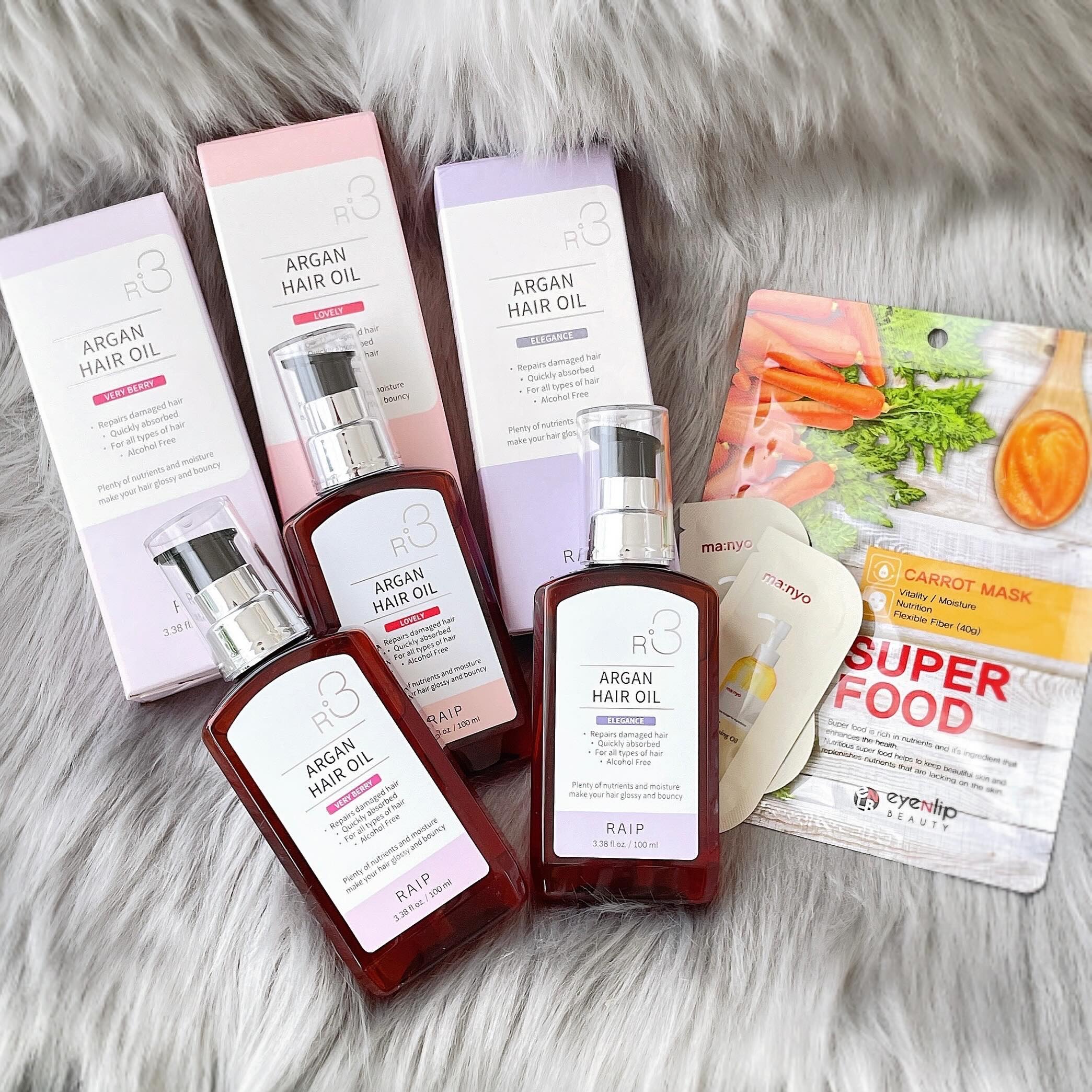 ライプ R3 アルガン ヘアオイル/RAIP/ヘアオイルを使ったクチコミ（1枚目）