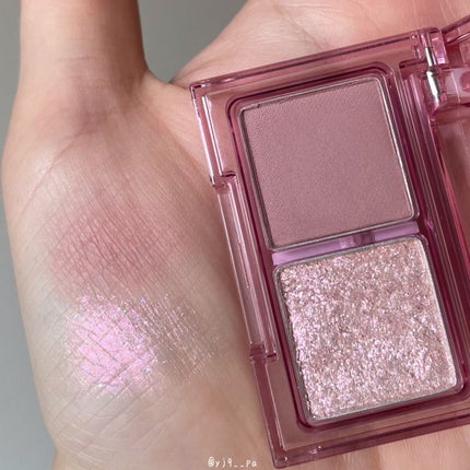 Little Bitty Moment Shadow/lilybyred/アイシャドウパレットを使ったクチコミ(2枚目)