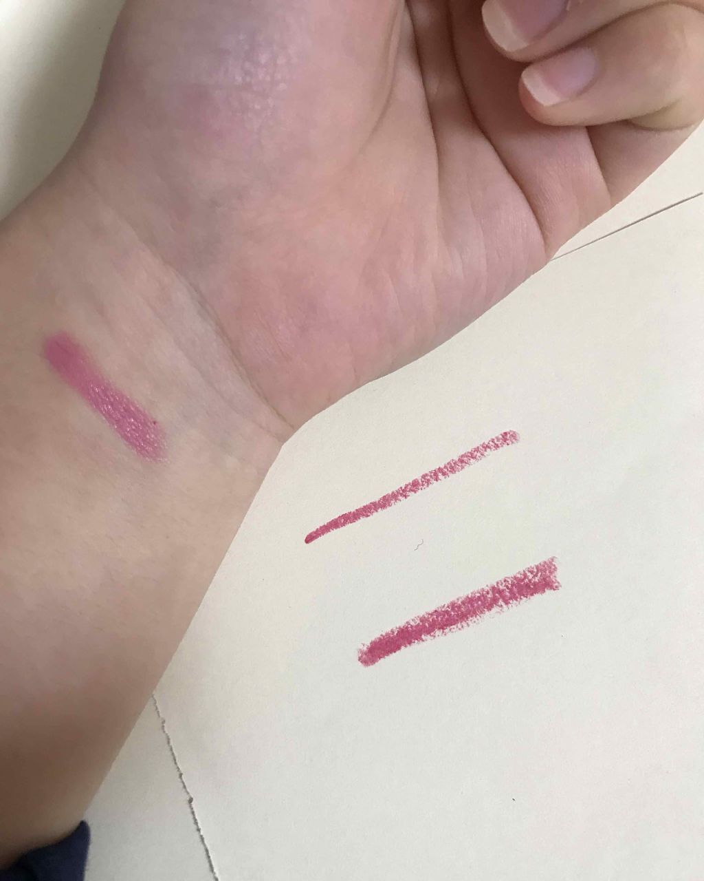 ドロップクレヨンリップ/CandyDoll/口紅を使ったクチコミ(2枚目)