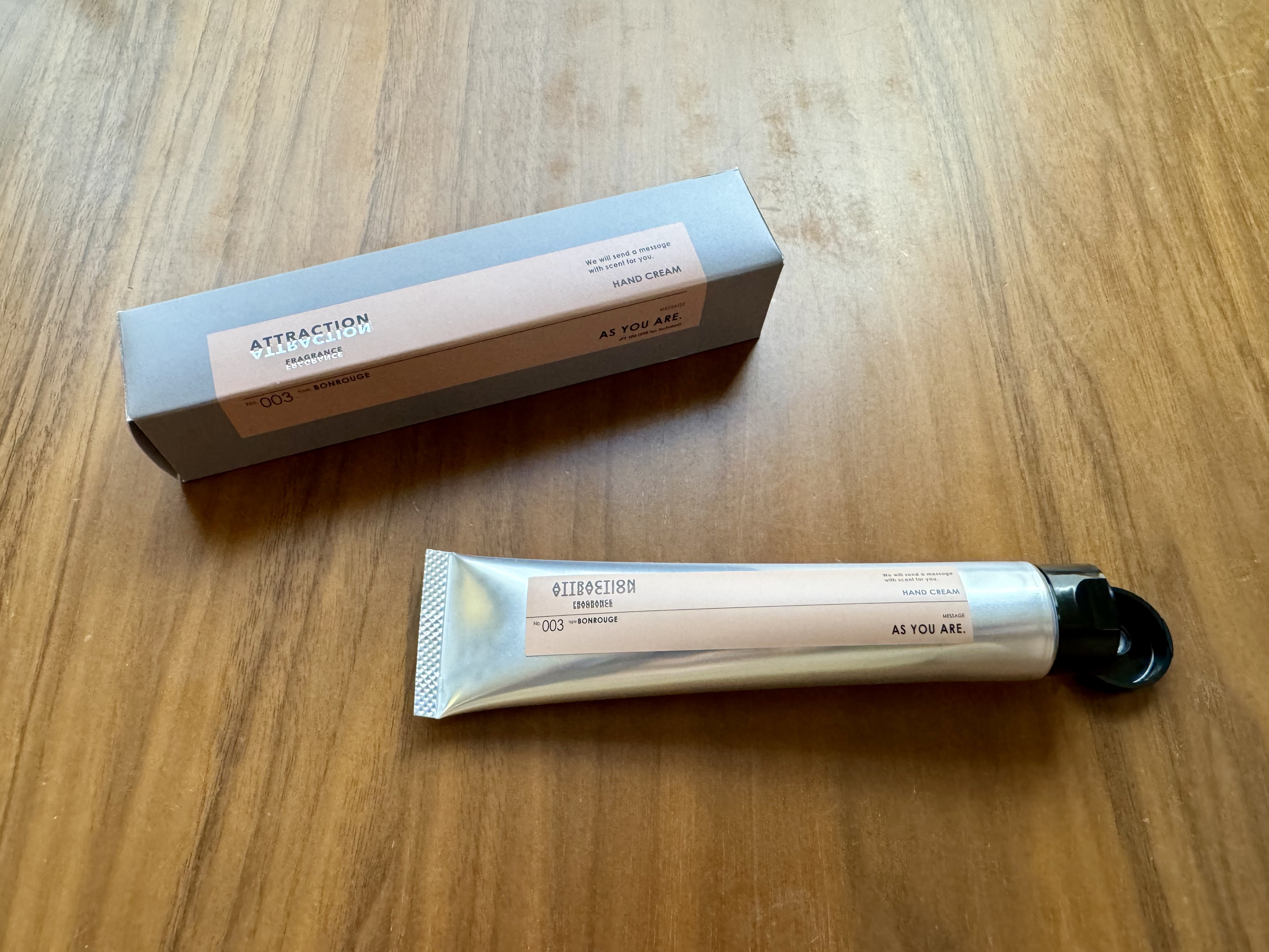 アトラクションフレグランス ハンドクリーム /3COINS/ハンドクリームを使ったクチコミ（3枚目）