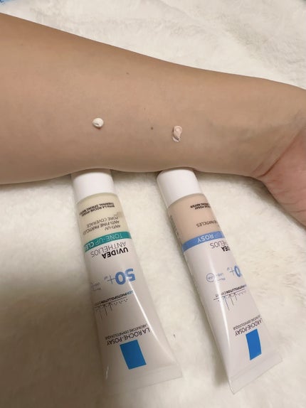 UVイデア XL プロテクショントーンアップ ローズ/ラ ロッシュ ポゼ/日焼け止めクリームを使ったクチコミ(4枚目)
