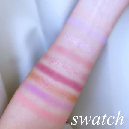 クォーツ 9色アイシャドウパレット(ドリームランドアイシャドウ)/ZEESEA/アイシャドウパレットを使ったクチコミ(4枚目)