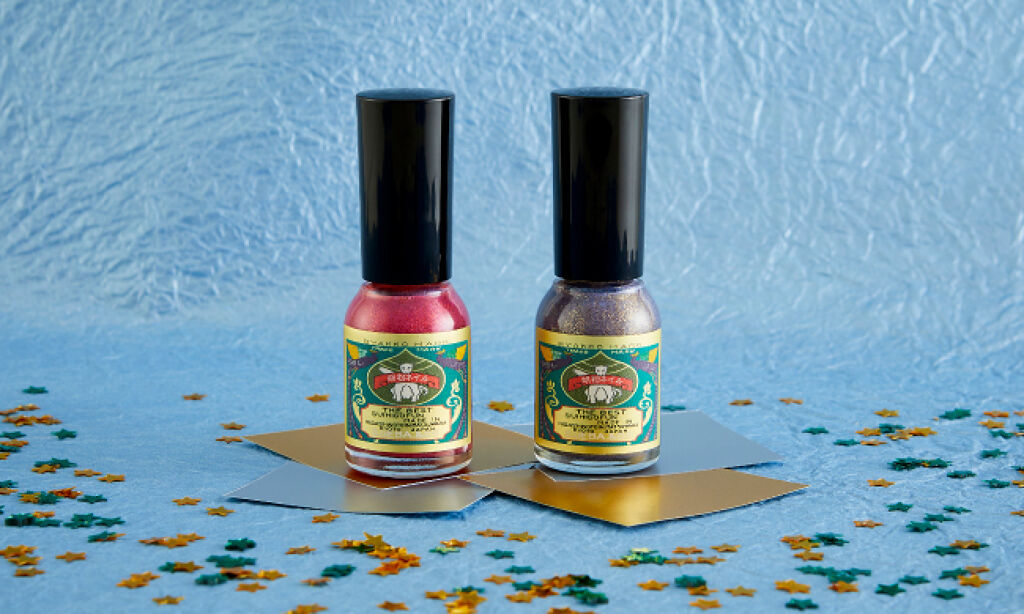 上羽絵惣 胡粉ネイル -冬の小箱-2020