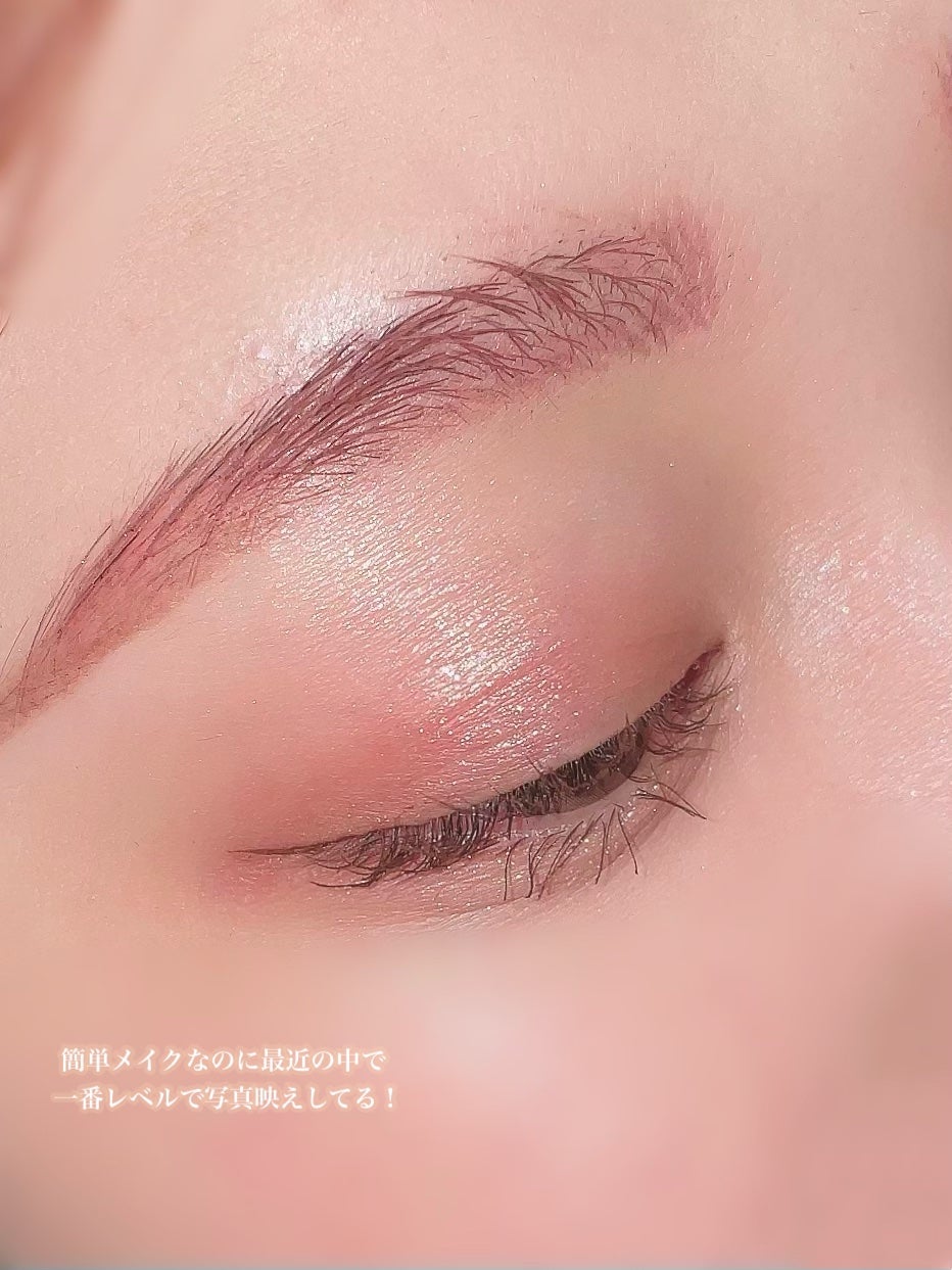 ごんす@YouTube始めました on LIPS 「《バビメロ 時短メイク❤︎》時間が無くても可愛く盛りたい!そん..」(7枚目)