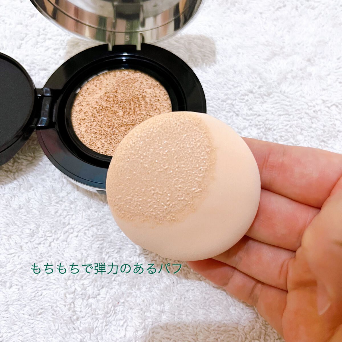 CICA エアリーフィットカバークッション/VT/クッションファンデーションを使ったクチコミ(3枚目)