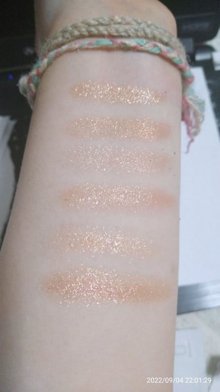 プリズム エアー アイ パレット 01 CORAL SPARKLE/CLIO/アイシャドウパレットの画像