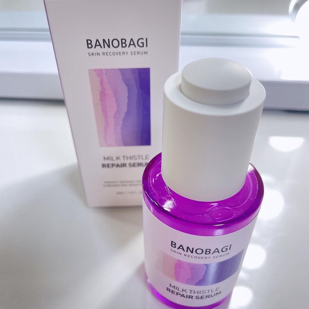 ミルクシスル リペアセラム/BANOBAGI/美容液を使ったクチコミ（3枚目）
