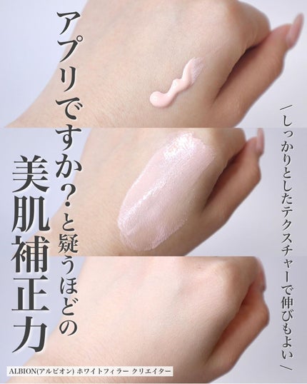 アルビオン ホワイトフィラー クリエイター/ALBION/化粧下地を使ったクチコミ(2枚目)
