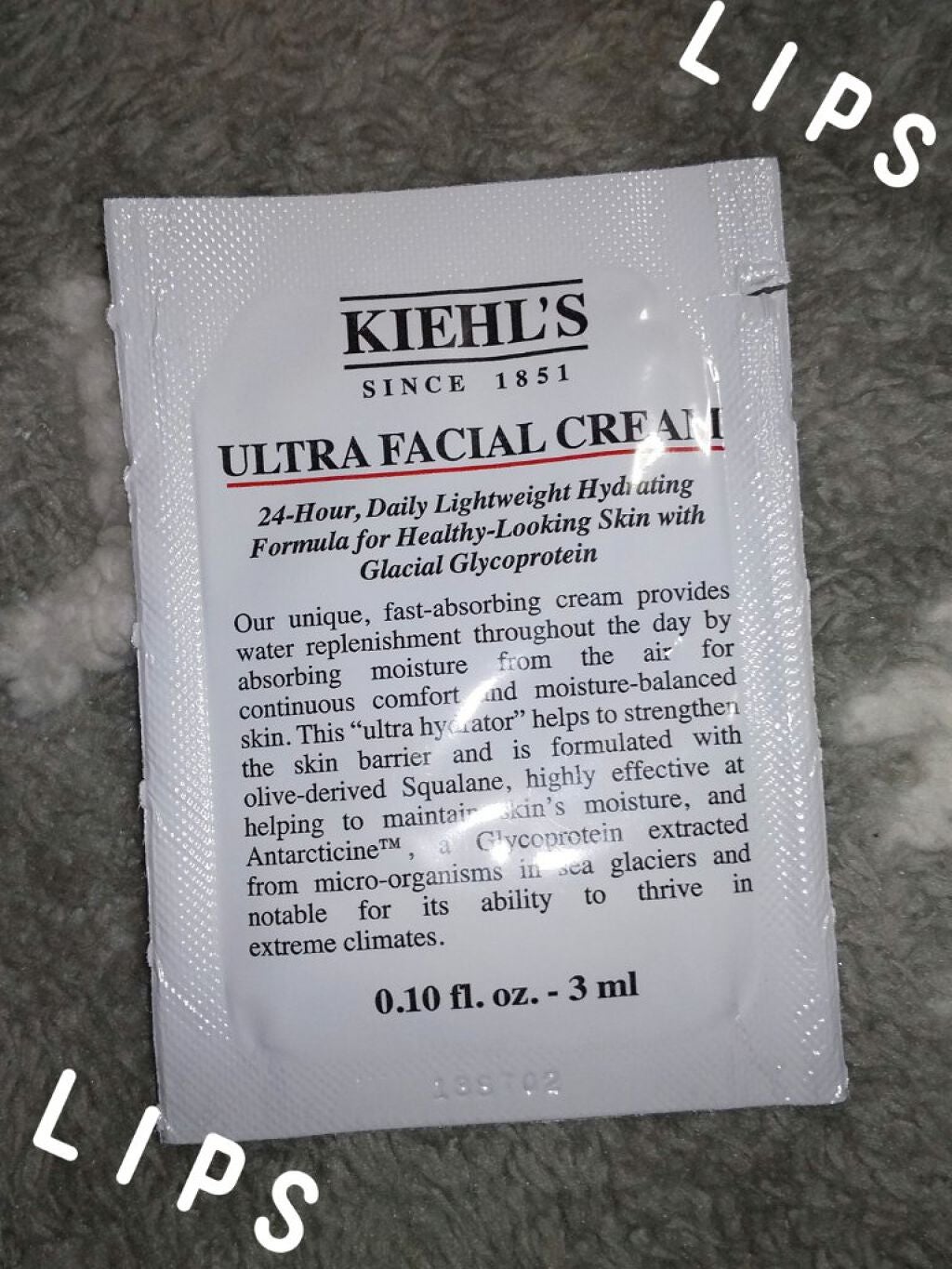 クリーム UFC/Kiehl's/フェイスクリームを使ったクチコミ(1枚目)