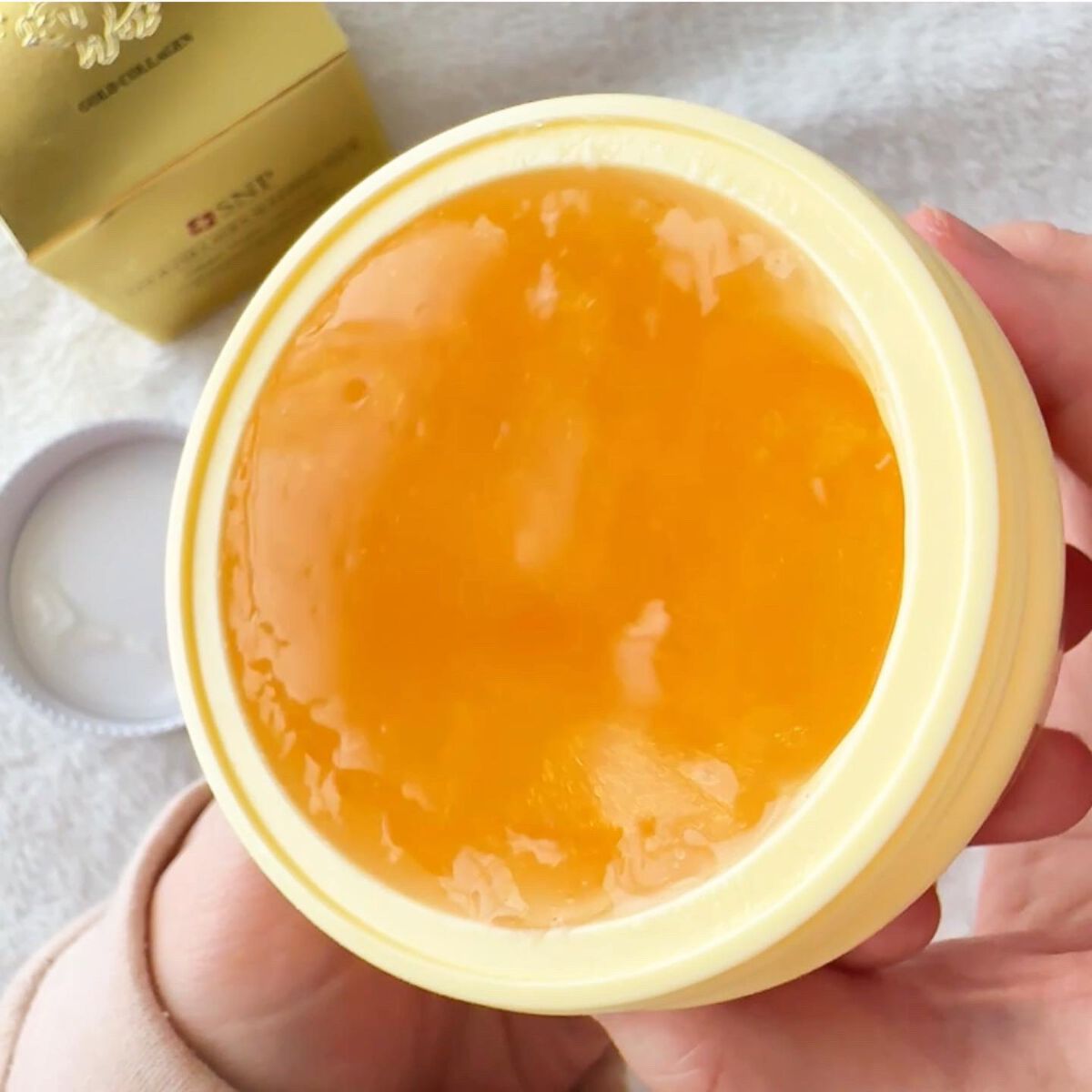 SNP ゴールド コラーゲン スリーピング パック/SNP/シートマスク・パックを使ったクチコミ(4枚目)