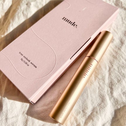 トゥルーアイラッシュセラム/mude/まつげ美容液を使ったクチコミ(6枚目)