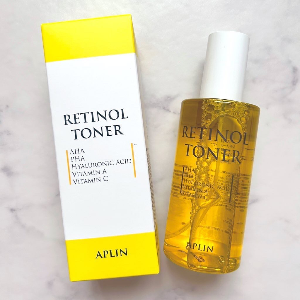 レチノールトナー/APLIN/ミスト状化粧水を使ったクチコミ（1枚目）