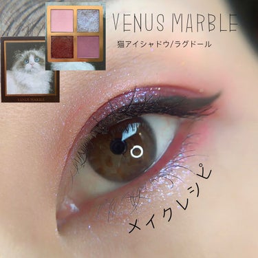 Venus Marble アイシャドウキャットシリーズ/Venus Marble/アイシャドウパレットを使ったクチコミ（1枚目）