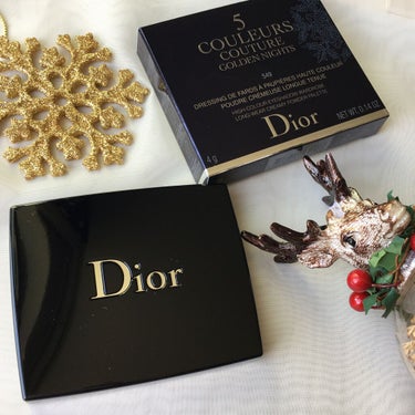 サンク クルール クチュール＜ゴールデン ナイツ＞/Dior/パウダーアイシャドウを使ったクチコミ（3枚目）