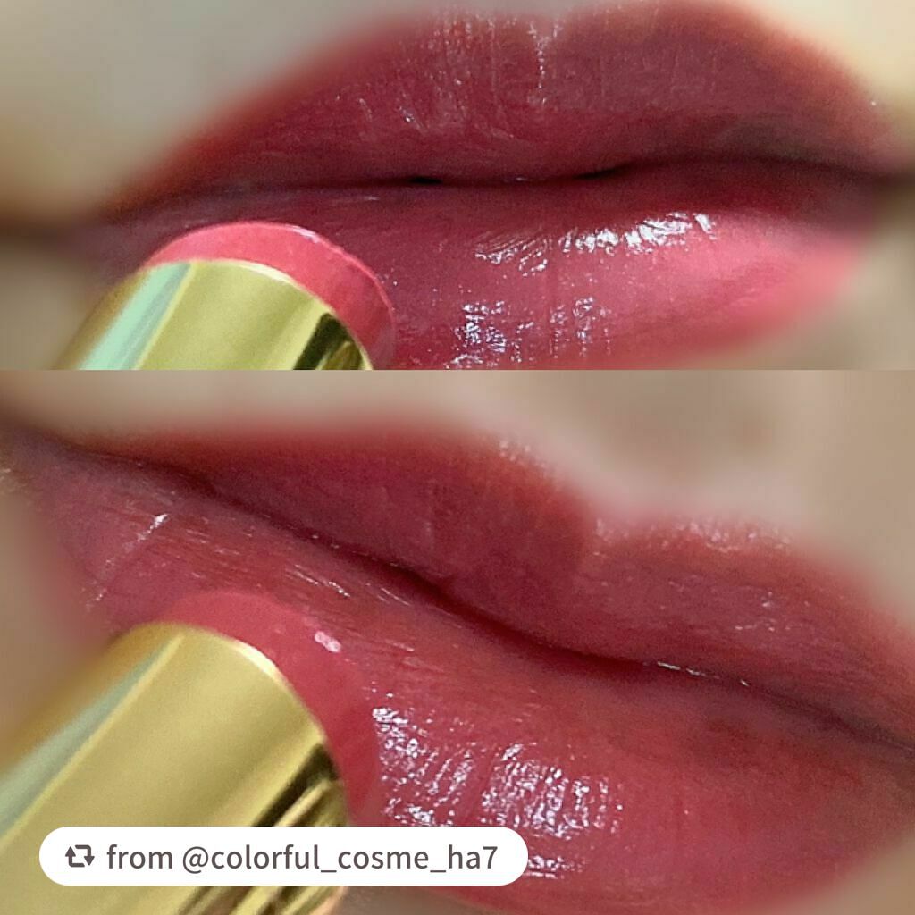 ルージュ ヴォリュプテ シャイン/YVES SAINT LAURENT BEAUTE/口紅を使ったクチコミ(7枚目)