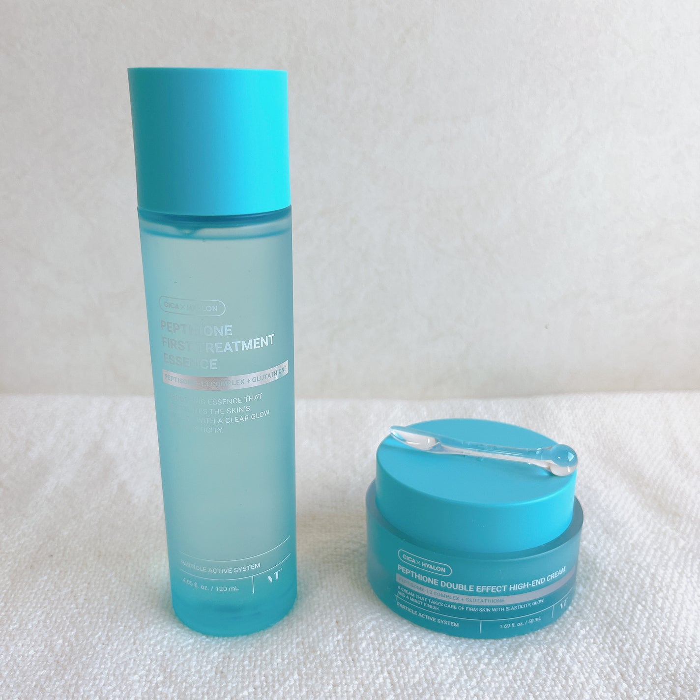 ぺプチオン ダブルエフェクト ハイエンドクリーム/VT/フェイスクリームを使ったクチコミ(2枚目)