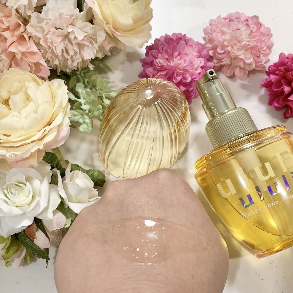 ウォーターコンク リペアヘアオイル/ululis/ヘアオイルを使ったクチコミ（3枚目）