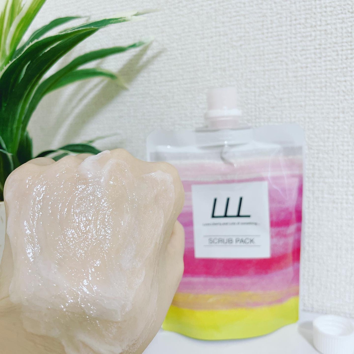 3Way毛穴マイルドスクラブ/LLL/スクラブ・ゴマージュを使ったクチコミ(4枚目)