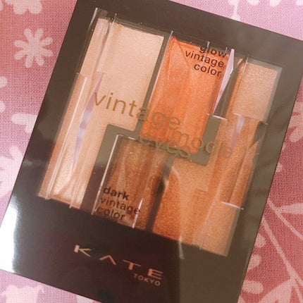 ヴィンテージモードアイズ/KATE/アイシャドウパレットを使ったクチコミ(1枚目)