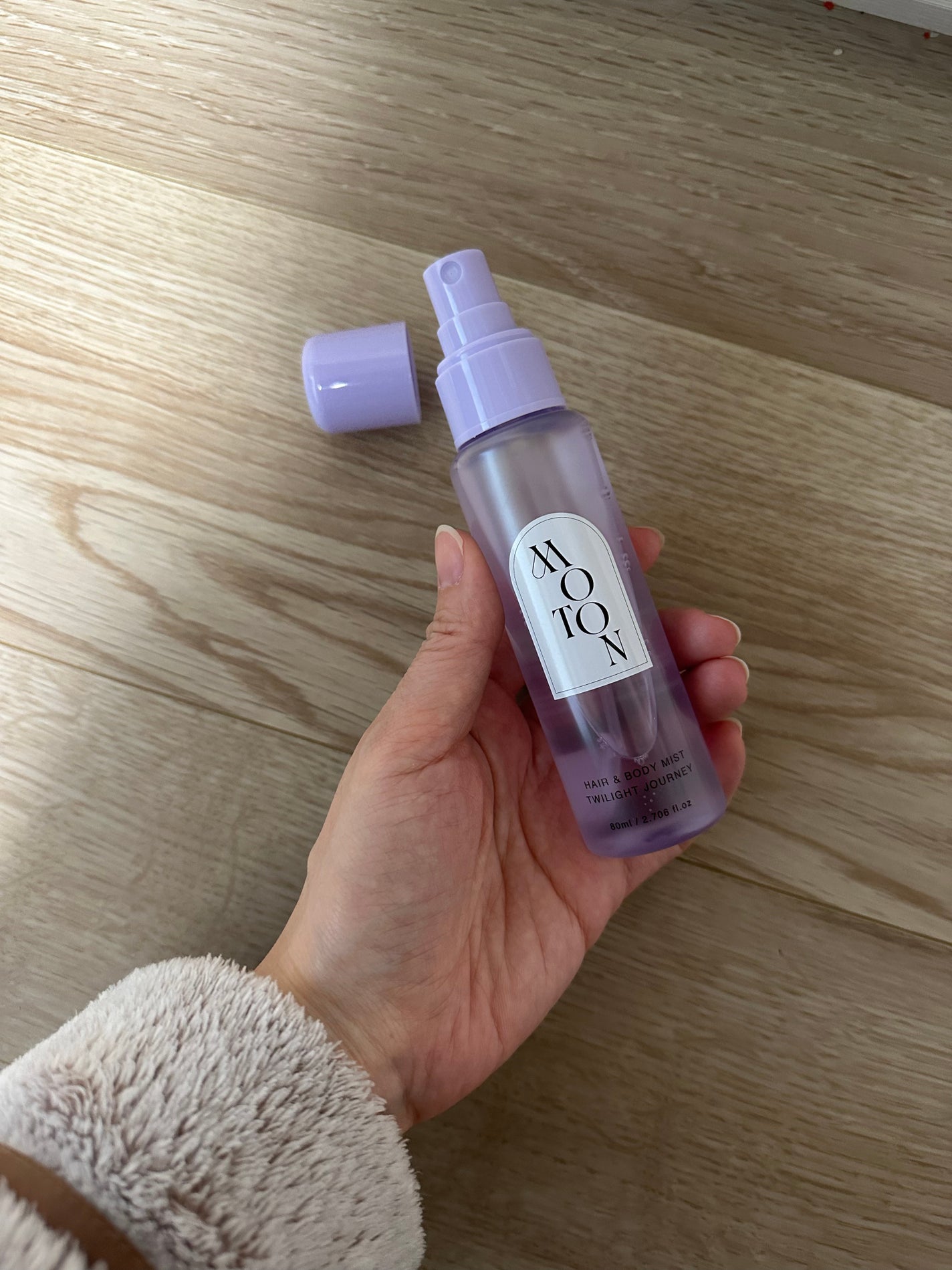 MOTON ヘア&ボディミスト トワイライトジャーニー/MOTON/香水(レディース)を使ったクチコミ(2枚目)