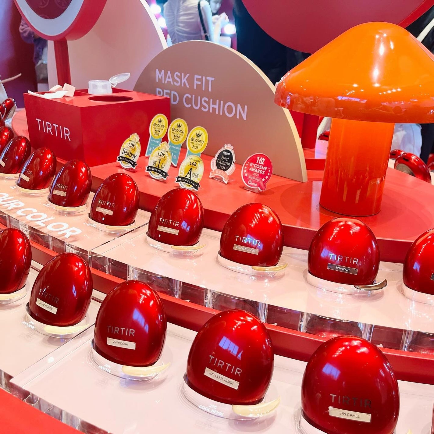 マスク フィット レッド クッション/TIRTIR(ティルティル)/クッションファンデーションを使ったクチコミ(2枚目)