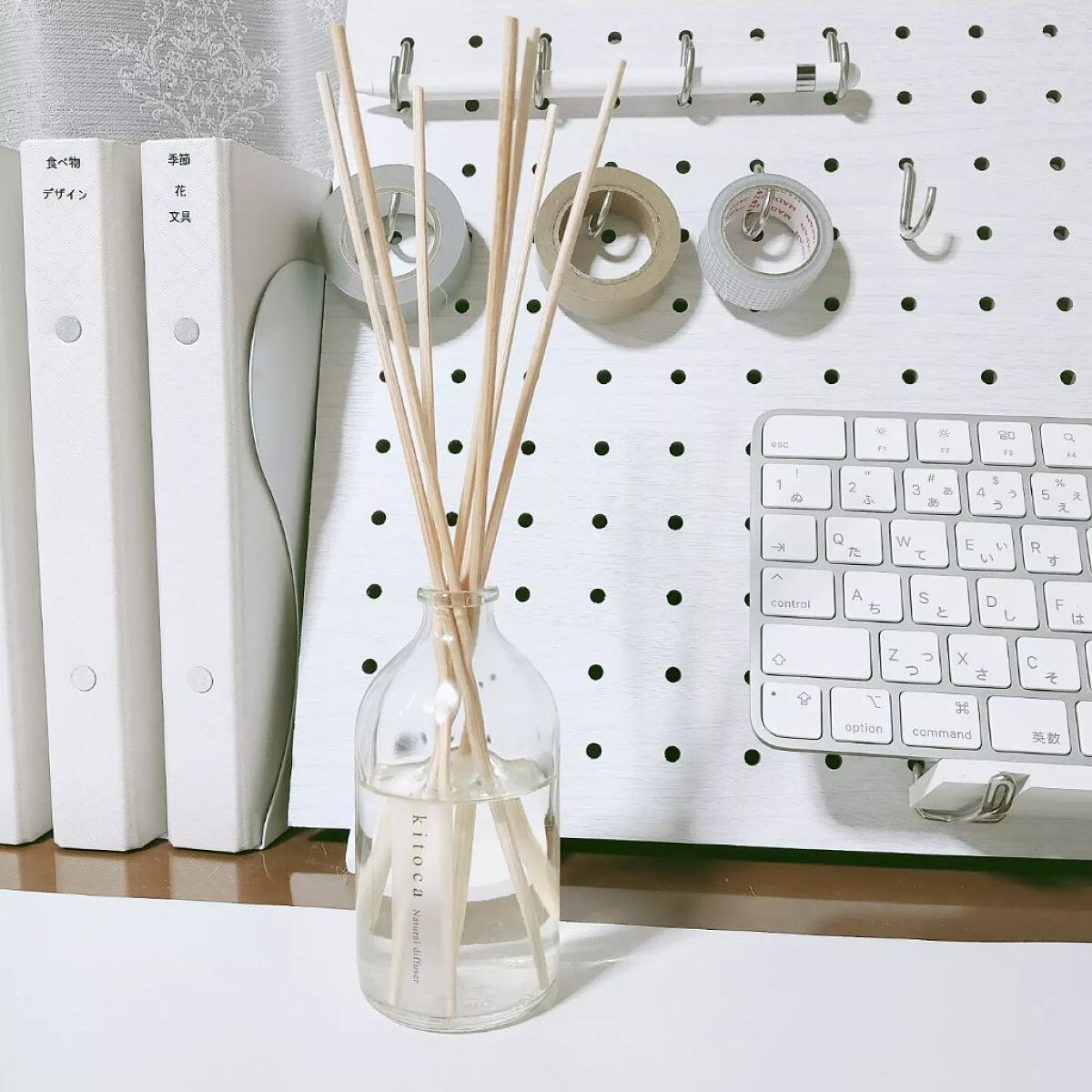 消臭リードディフューザー/Kitoca 木と果/ルームフレグランスを使ったクチコミ(1枚目)