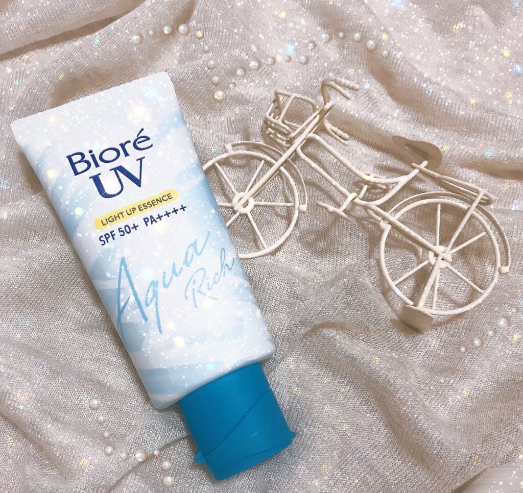 ビオレUV アクアリッチ ライトアップエッセンス/ビオレ/日焼け止めクリームを使ったクチコミ（1枚目）