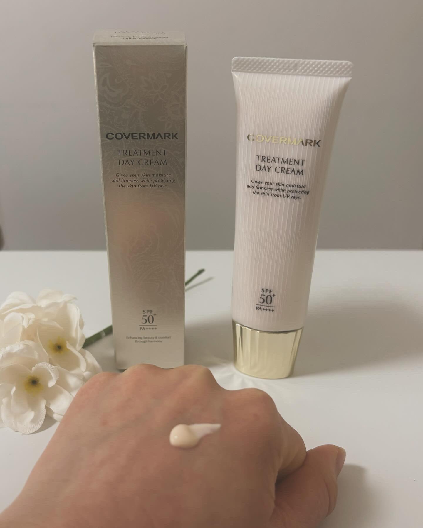 トリートメント デイ クリーム/COVERMARK/日焼け止めクリームを使ったクチコミ（3枚目）