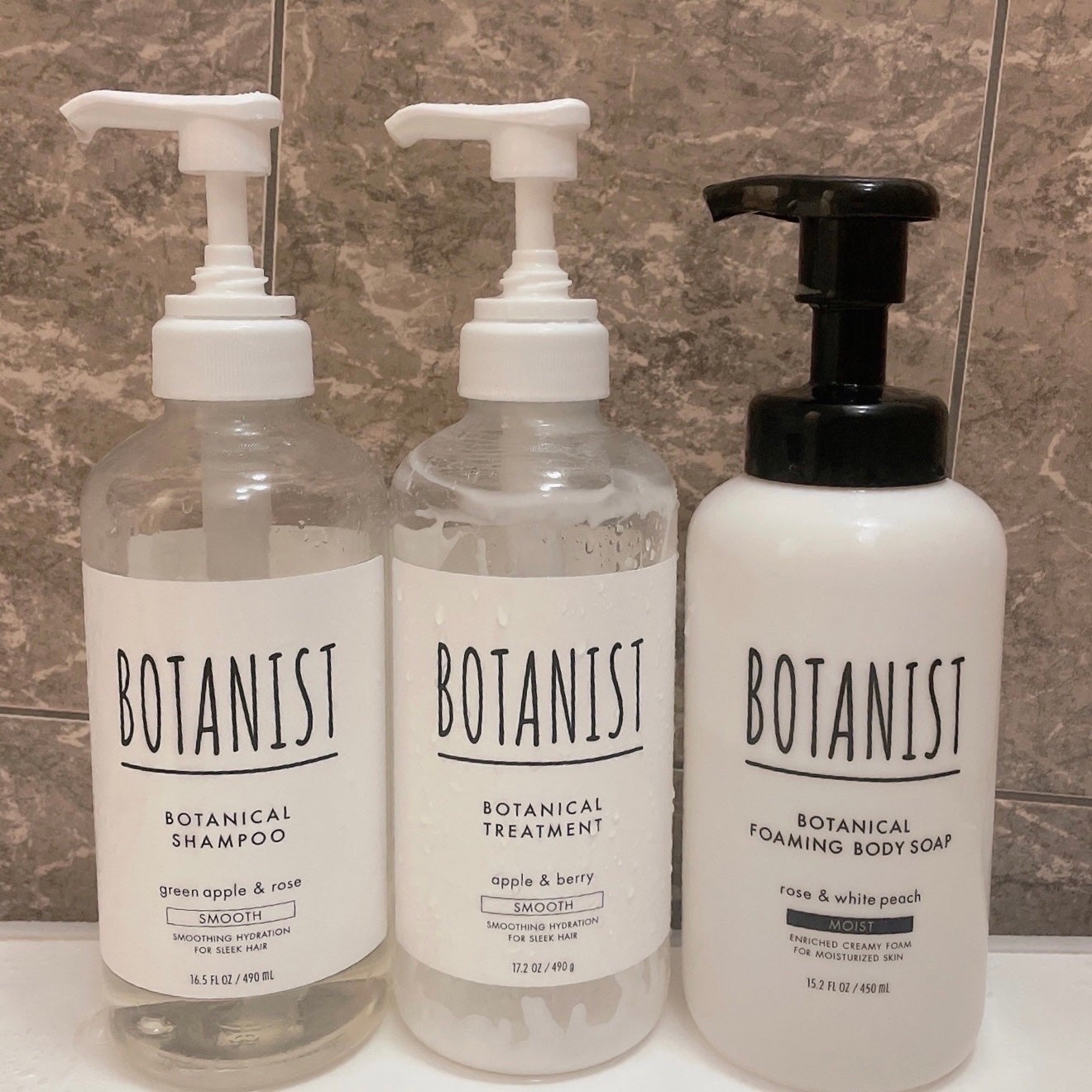 ボタニカルシャンプー/トリートメント(スムース) /BOTANIST/シャンプー・コンディショナーを使ったクチコミ(1枚目)