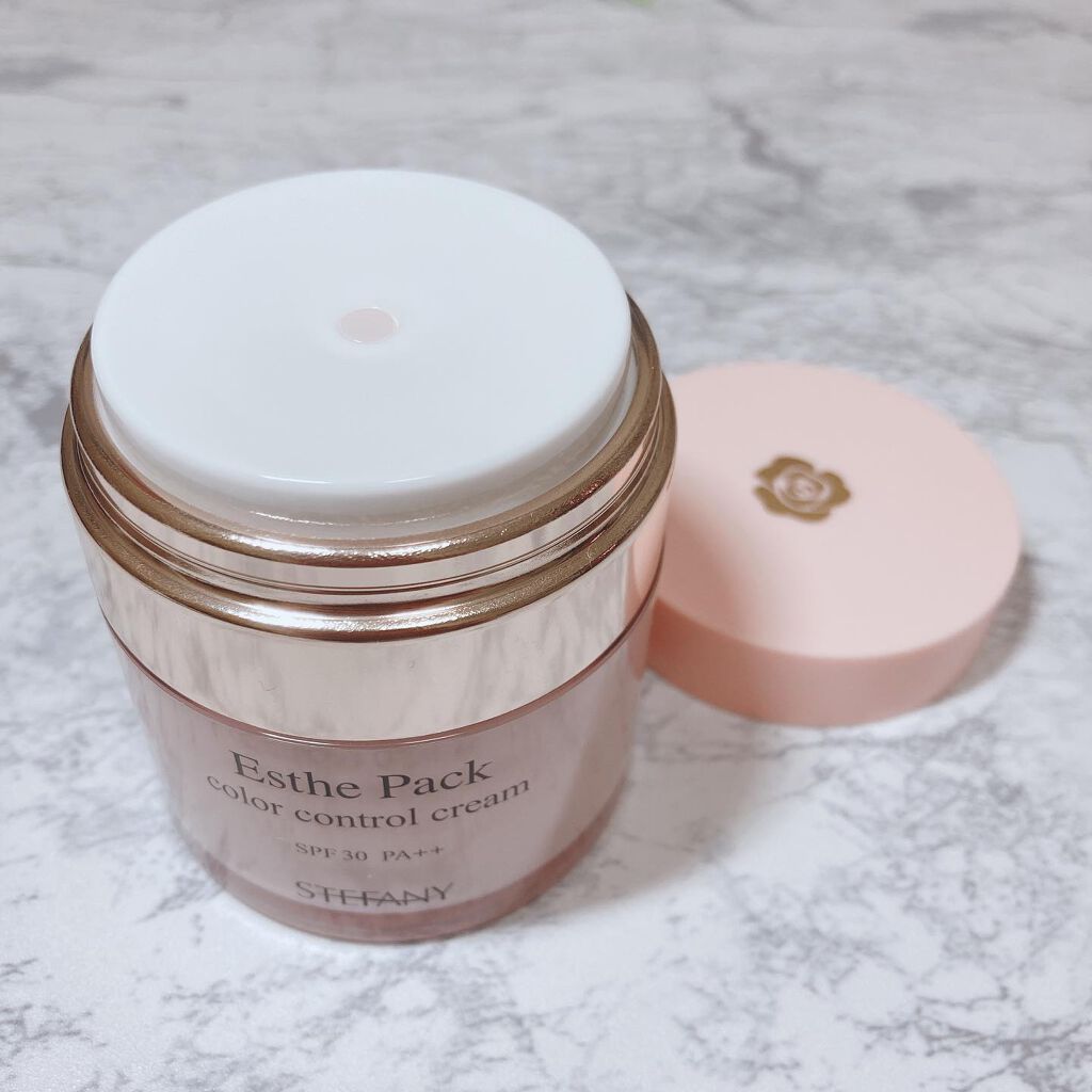 エステパック カラーコントロールクリーム/ステファニー/クリーム・エマルジョンファンデーションを使ったクチコミ（2枚目）