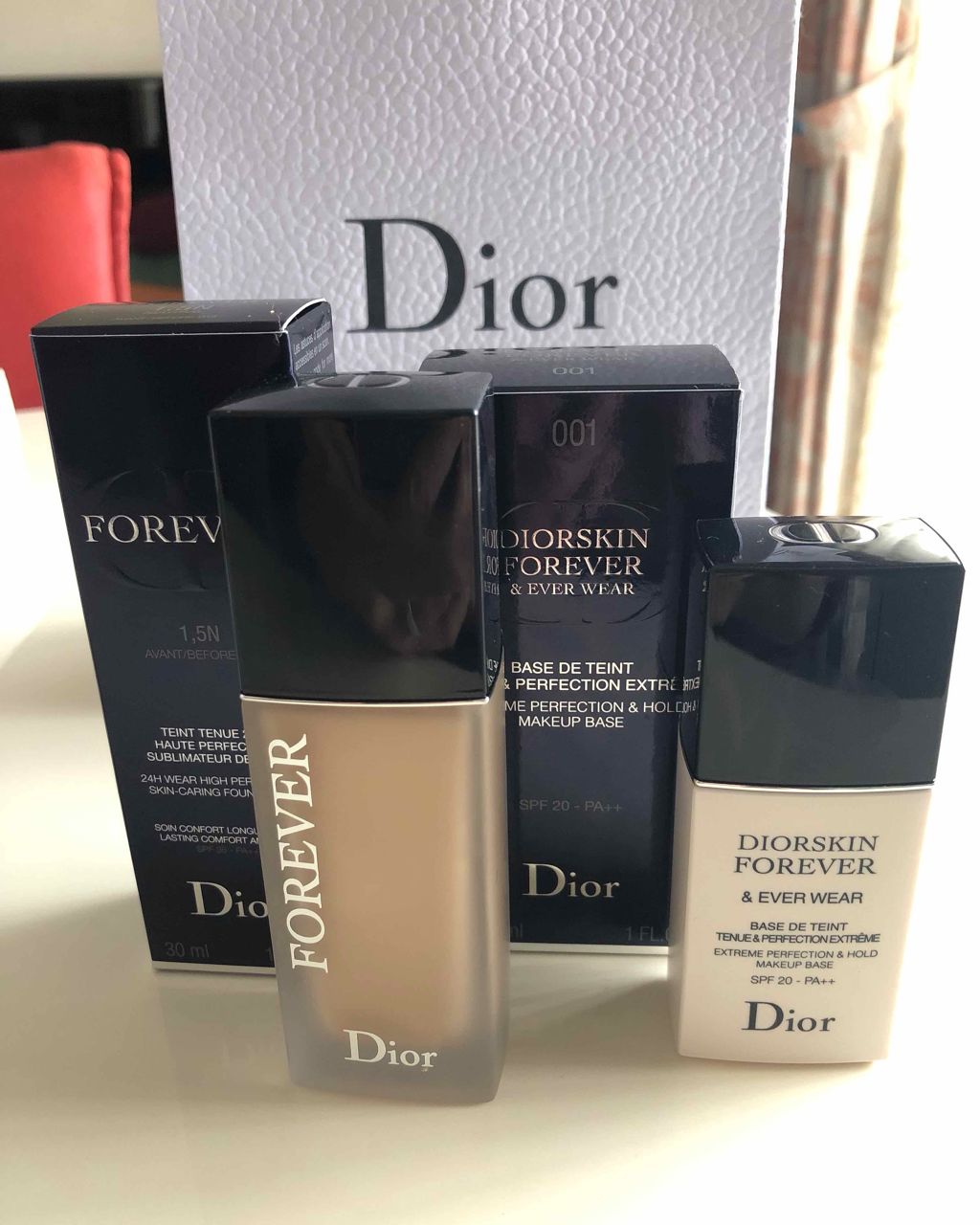 ディオールスキン フォーエヴァー フルイド/Dior/クリーム・エマルジョンファンデーションを使ったクチコミ（1枚目）