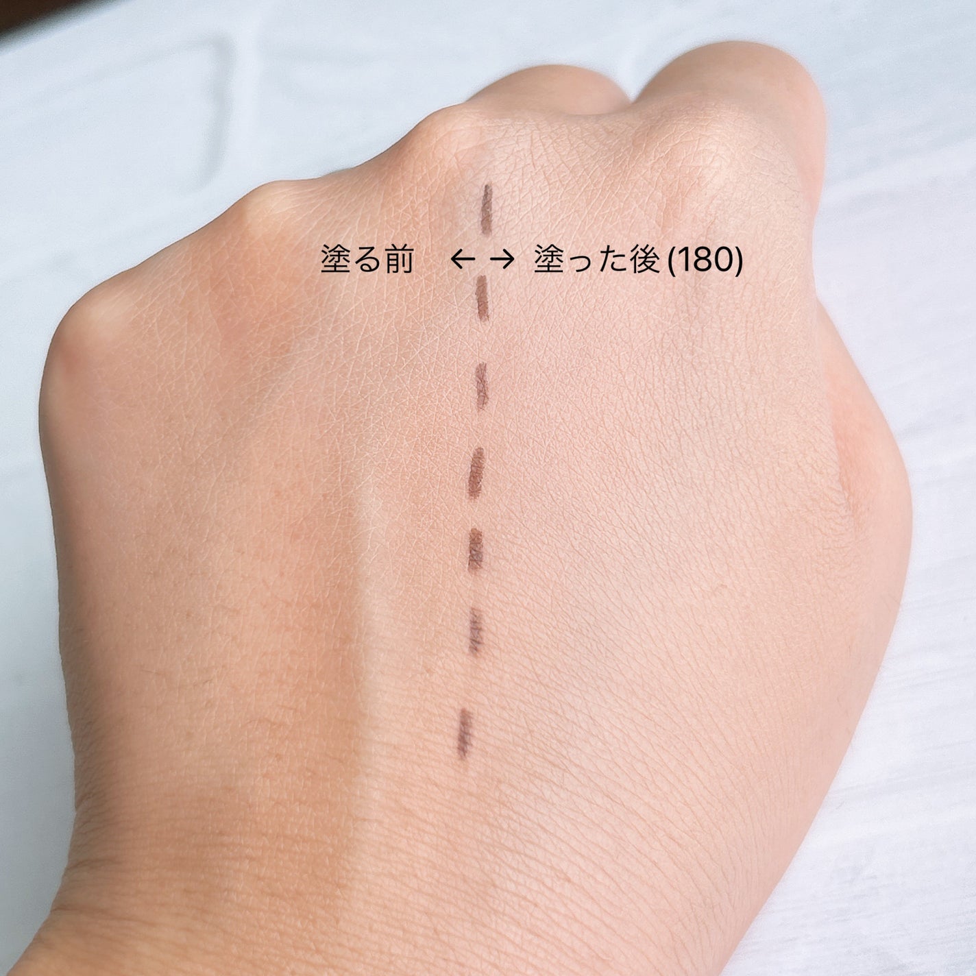 カラーステイ ロングウェア メイクアップ/REVLON/リキッドファンデーションを使ったクチコミ(3枚目)