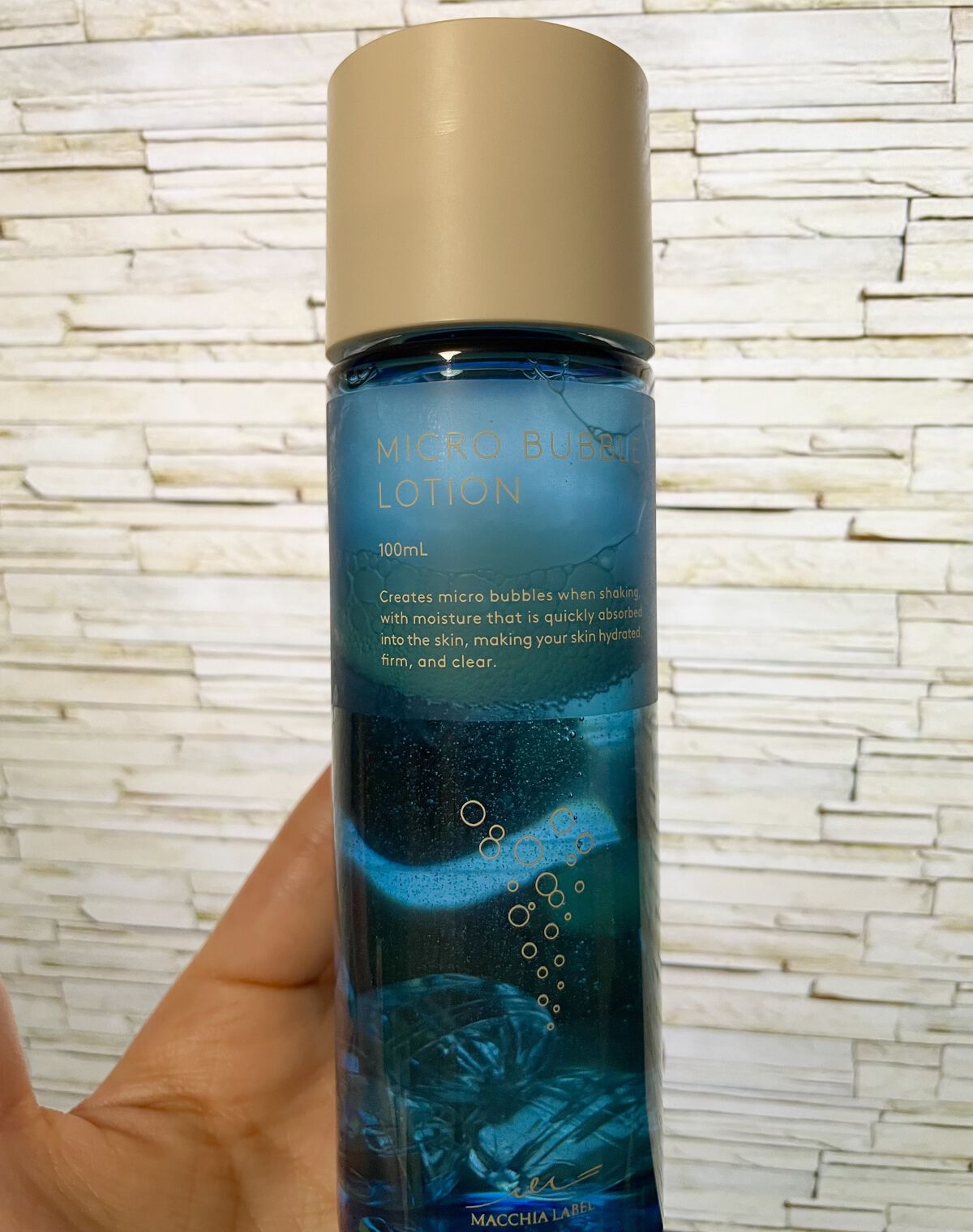 薬用マイクロバブルローション/Macchia Label/化粧水を使ったクチコミ（1枚目）