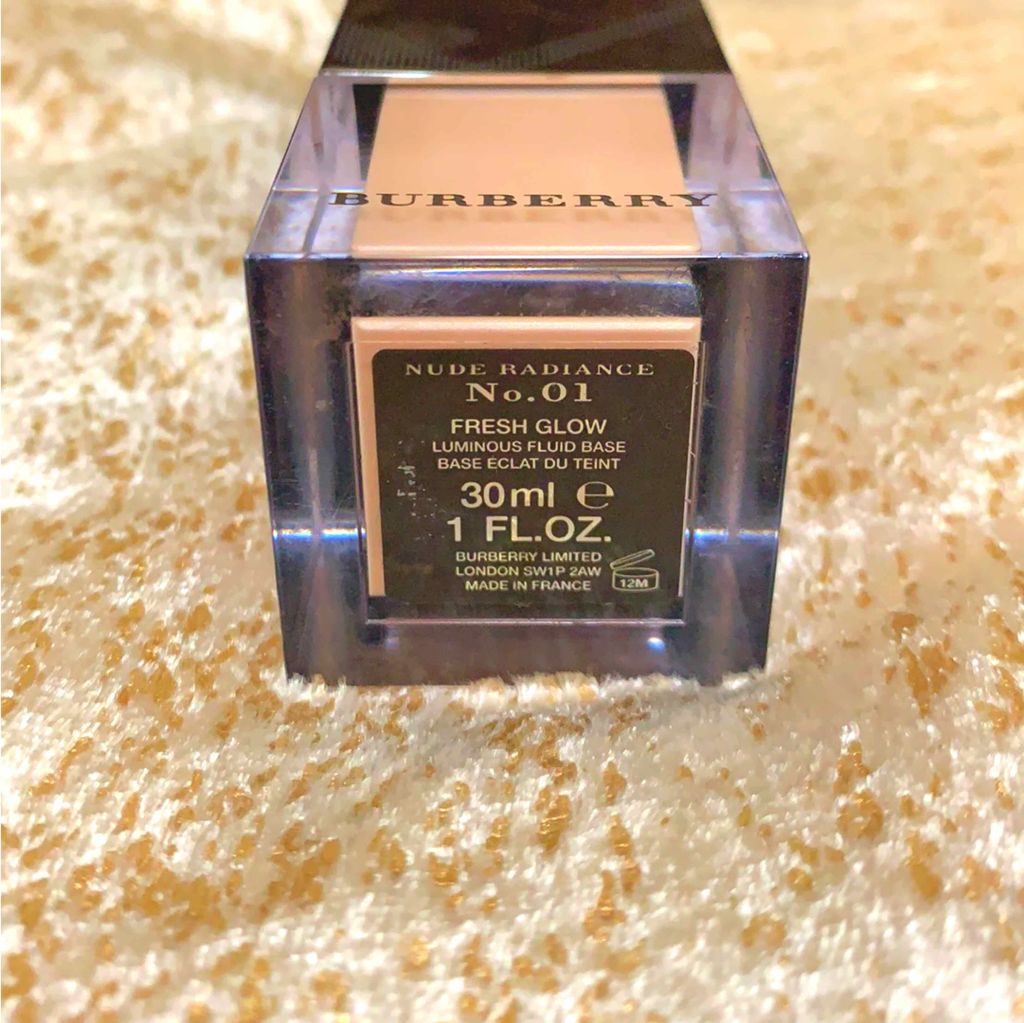 フレッシュグロウ ルミナスフルイドベース/Burberry Beauty/化粧下地を使ったクチコミ（3枚目）