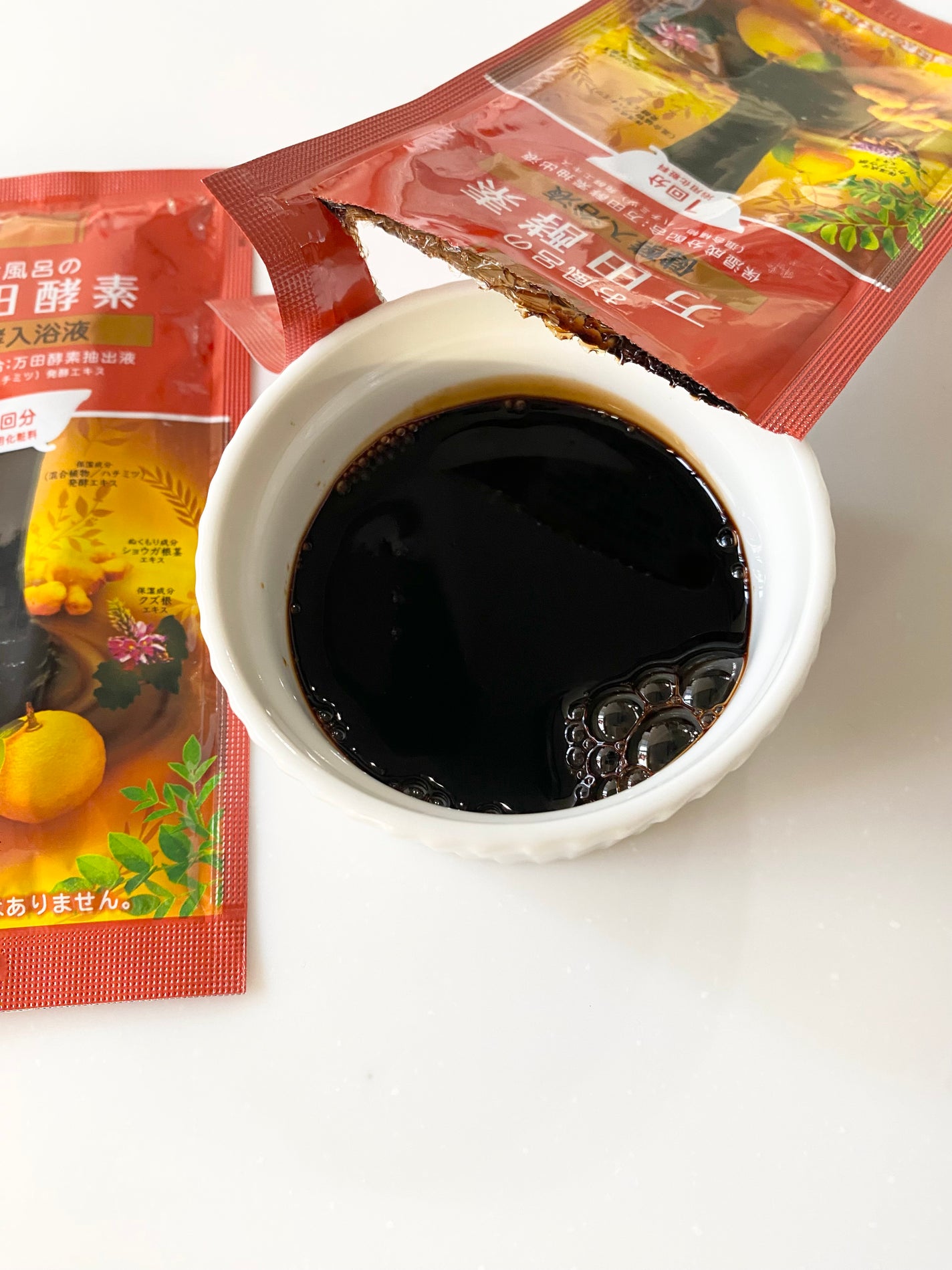 お風呂の万田酵素 健酵入浴液 /マックス/生薬系入浴剤を使ったクチコミ(2枚目)