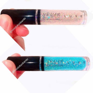 UR GLAM LUXE　GLITTER LIP GLOSS/U R GLAM/リップグロスを使ったクチコミ（2枚目）