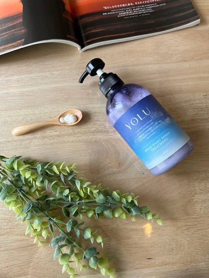 リラックスナイトリペア シャンプー/トリートメント/YOLU/市販シャンプーを使ったクチコミ(4枚目)