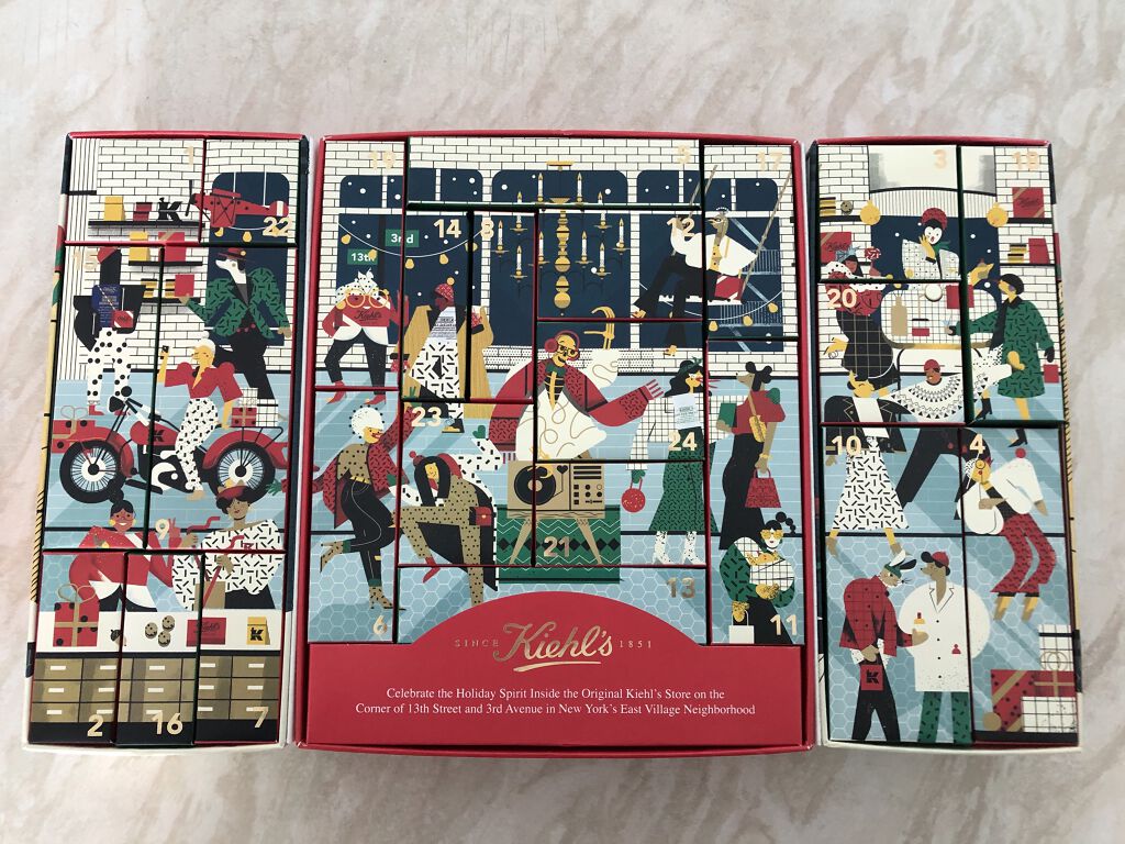 Kiehl's キールズ アドベントカレンダー2020のクチコミ「Kiehl's
#アドベントカレンダー2020

人生初のアドベントカレンダー！
まだ、絶賛毎.....」（2枚目）