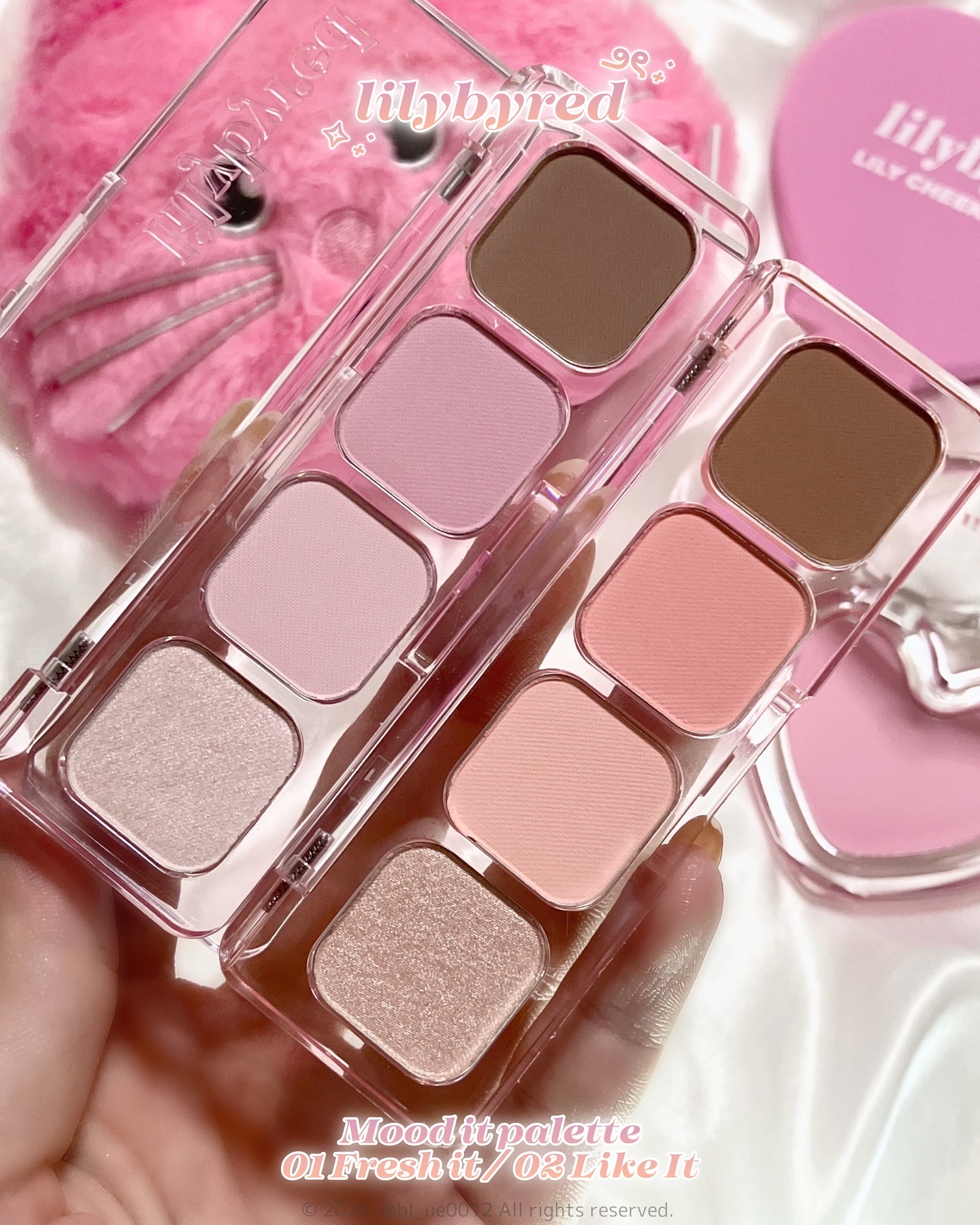 Luv Beam Blur Cheek/lilybyred/パウダーチークを使ったクチコミ（3枚目）